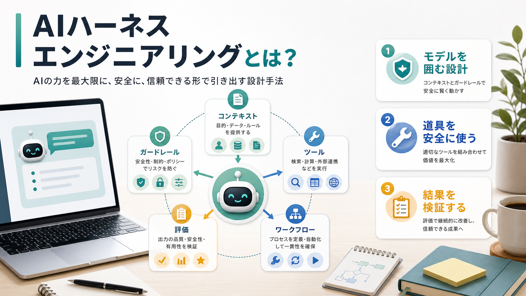 AIハーネスエンジニアリングとは？プロンプトだけでは足りない理由をやさしく整理