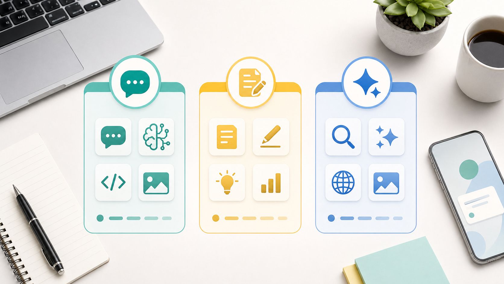 ChatGPT・Claude・Geminiはどれがいい？最近のAIサービス比較レビュー