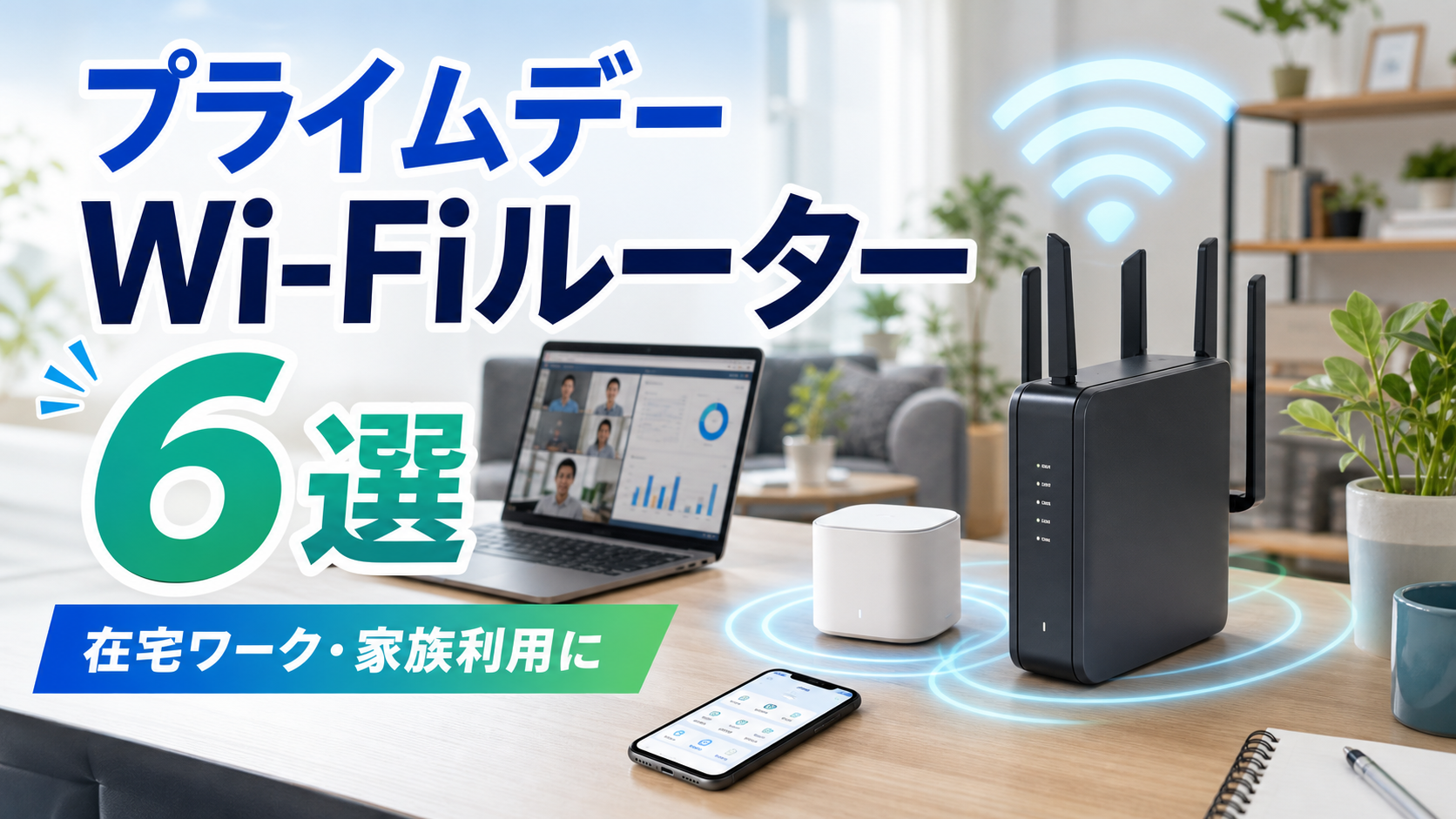 Wi-Fiルーターおすすめ6選【Amazonプライムデー2026】｜失敗しない選び方