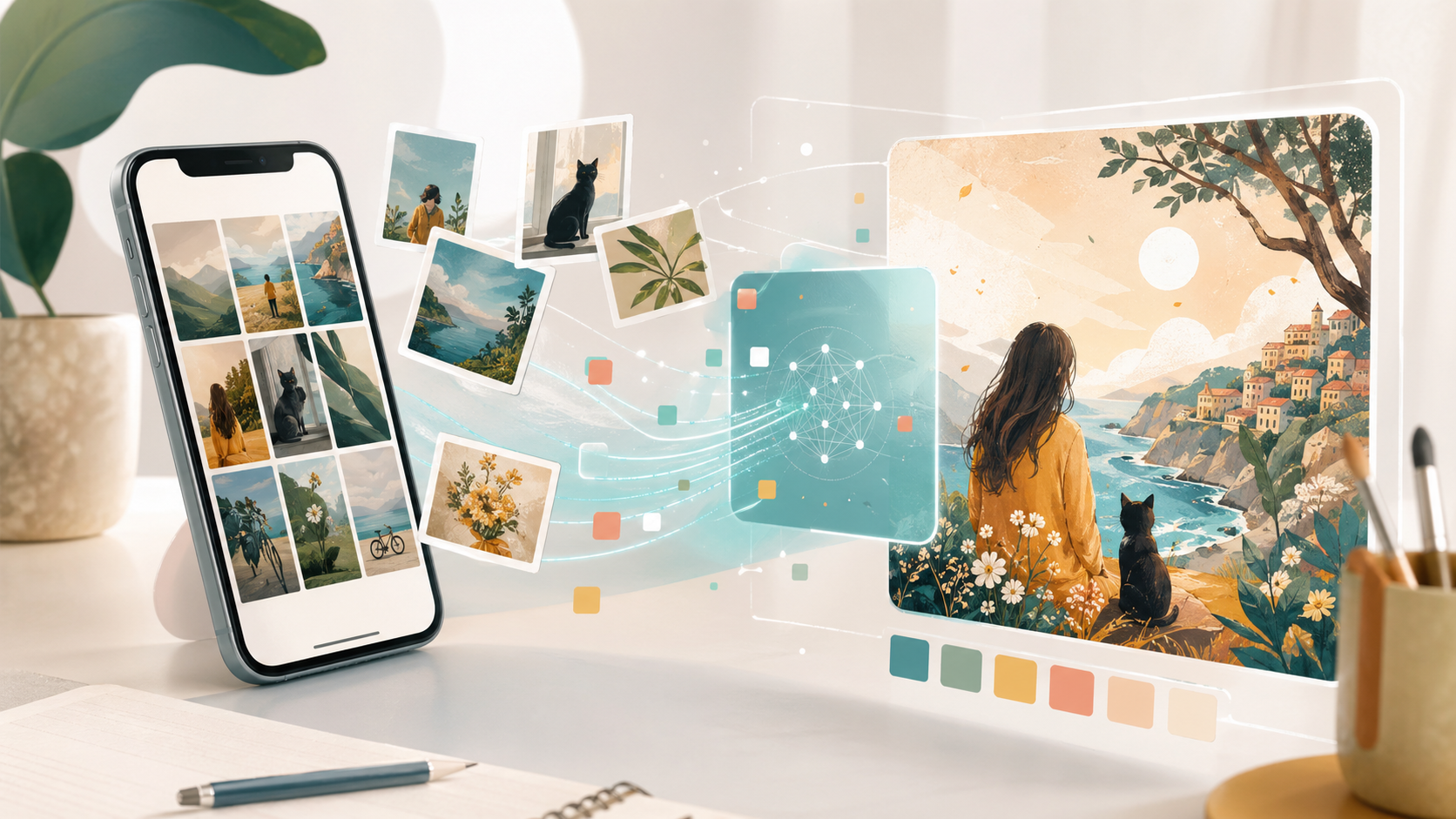 GeminiがGoogleフォトで画像生成へ。何が便利で、何が少し怖いのか