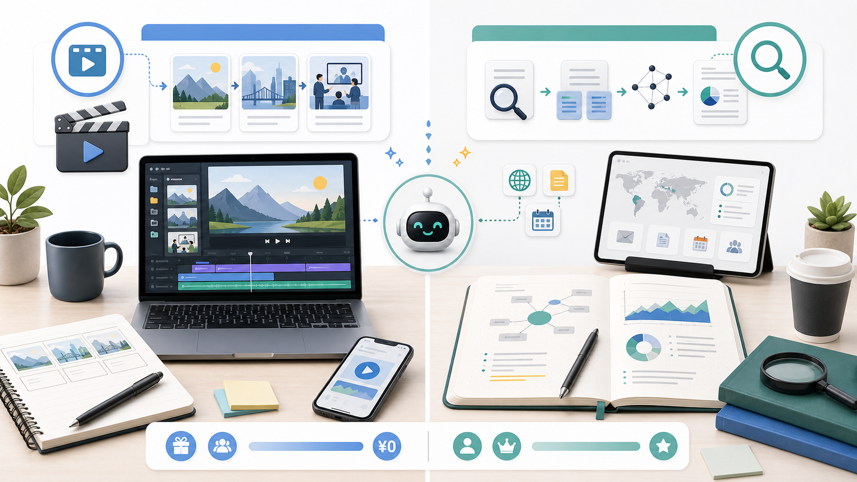 Google Vidsが無料で動画生成に対応。Deep Research Maxとあわせて何が便利になる？