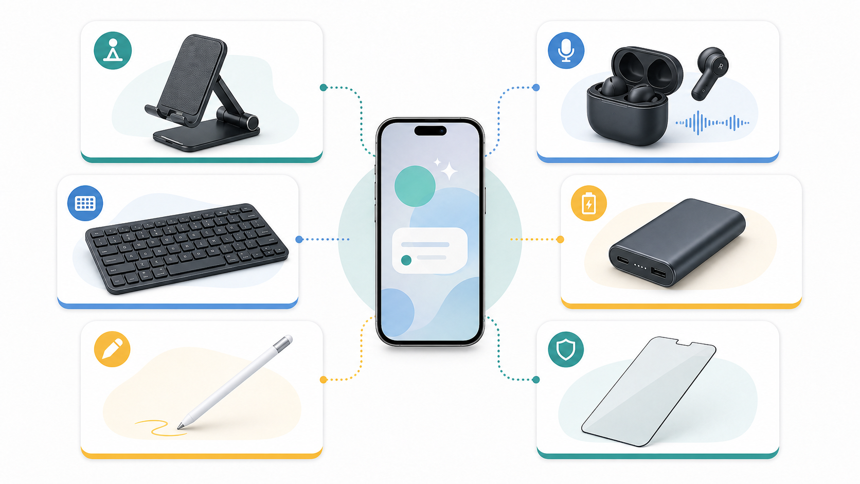 スマホAI活用に使いやすいアクセサリー